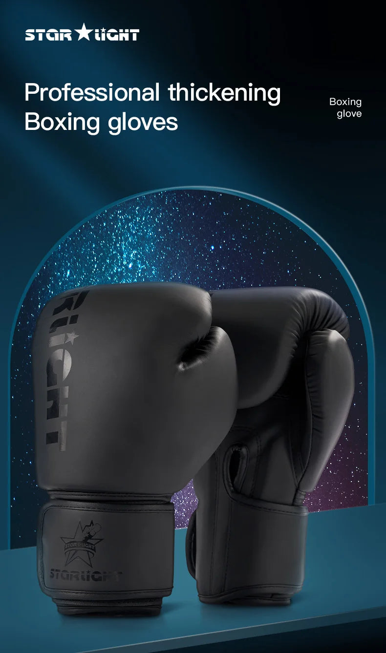 8/10/12/14/16oz Boxing Gloves Professional Adult Sanda Muay Thai Fighting Gloves Men and Women Training Sandbag Free Fight MMA