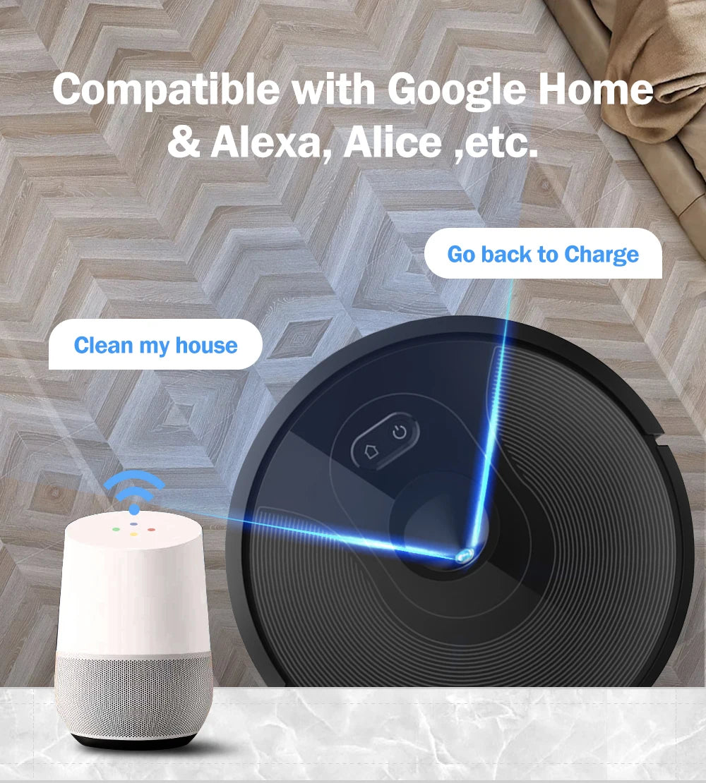 Robot Vacuum Cleaner ABIR X6 ,Visual Navigation,APP Virtual Barrier,6000PA Suction,Smart Home Mop,Floor Carpet Washing Tool