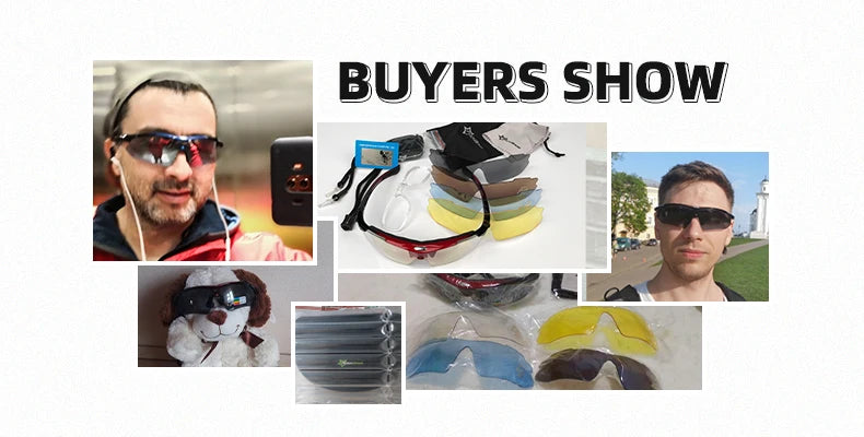 ROCKBROS Cycling Polarized glasses Bike Sunglasses Outdoor Sports Sunglasses MTB PC Goggles Eyewear 5/3 Lens Bicycle Accessory