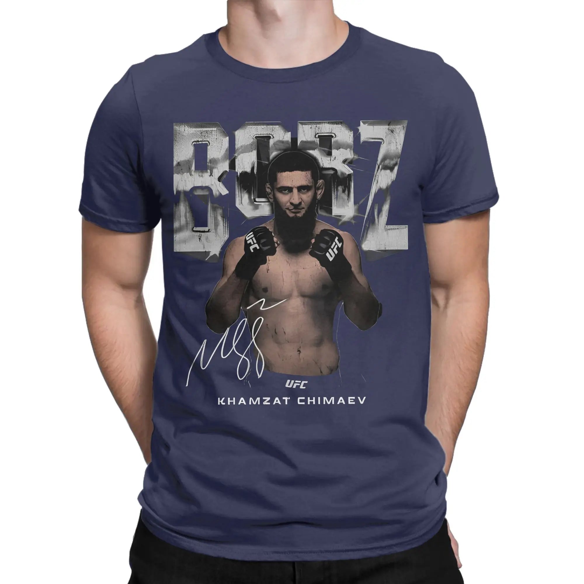 Wrestling Khamzat Chimaev Borz Wrestlers  Merch Unisex T Shirt Pure Cotton Tee Fashion  T-shirt Clothing