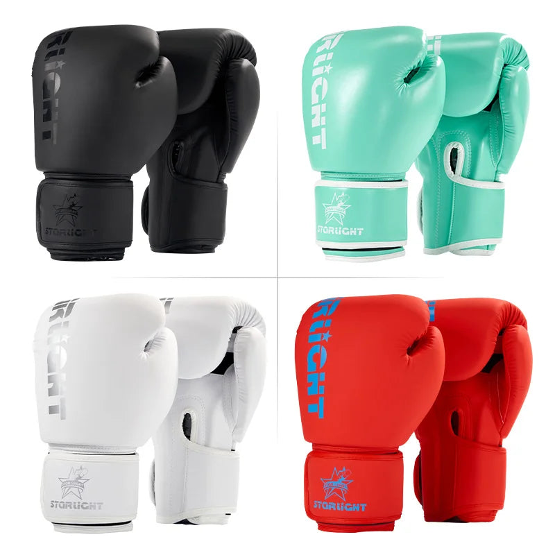 8/10/12/14/16oz Boxing Gloves Professional Adult Sanda Muay Thai Fighting Gloves Men and Women Training Sandbag Free Fight MMA