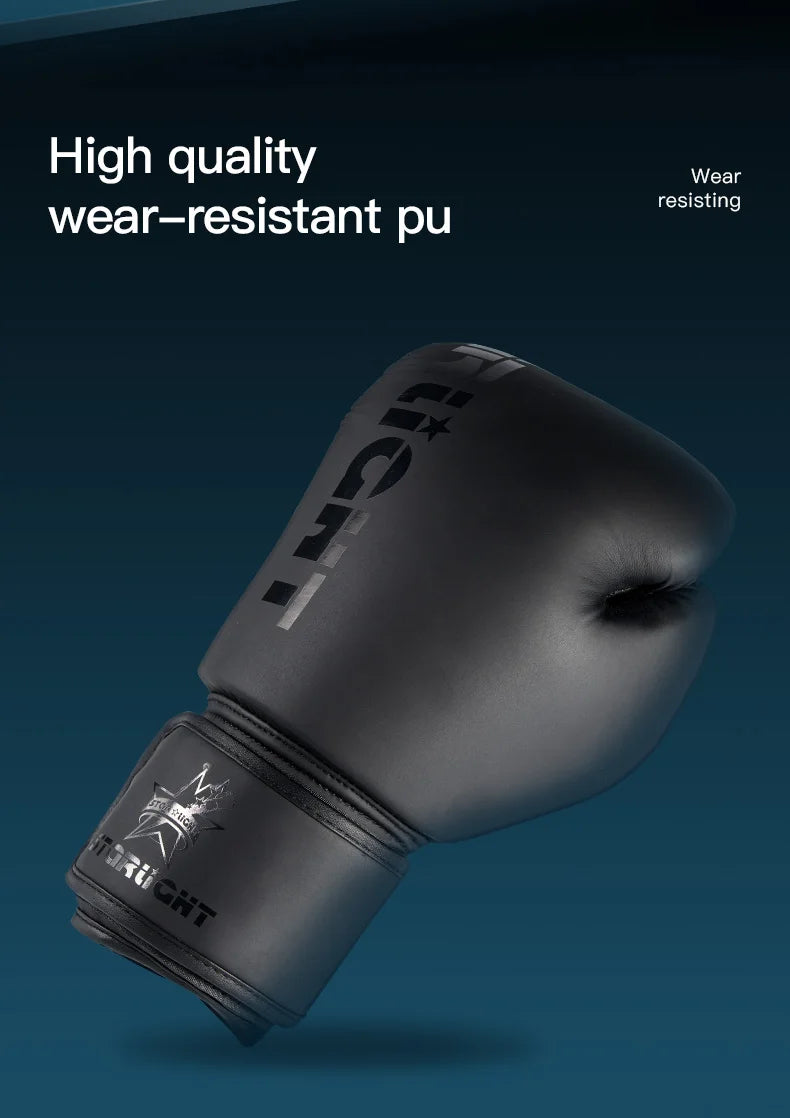 8/10/12/14/16oz Boxing Gloves Professional Adult Sanda Muay Thai Fighting Gloves Men and Women Training Sandbag Free Fight MMA