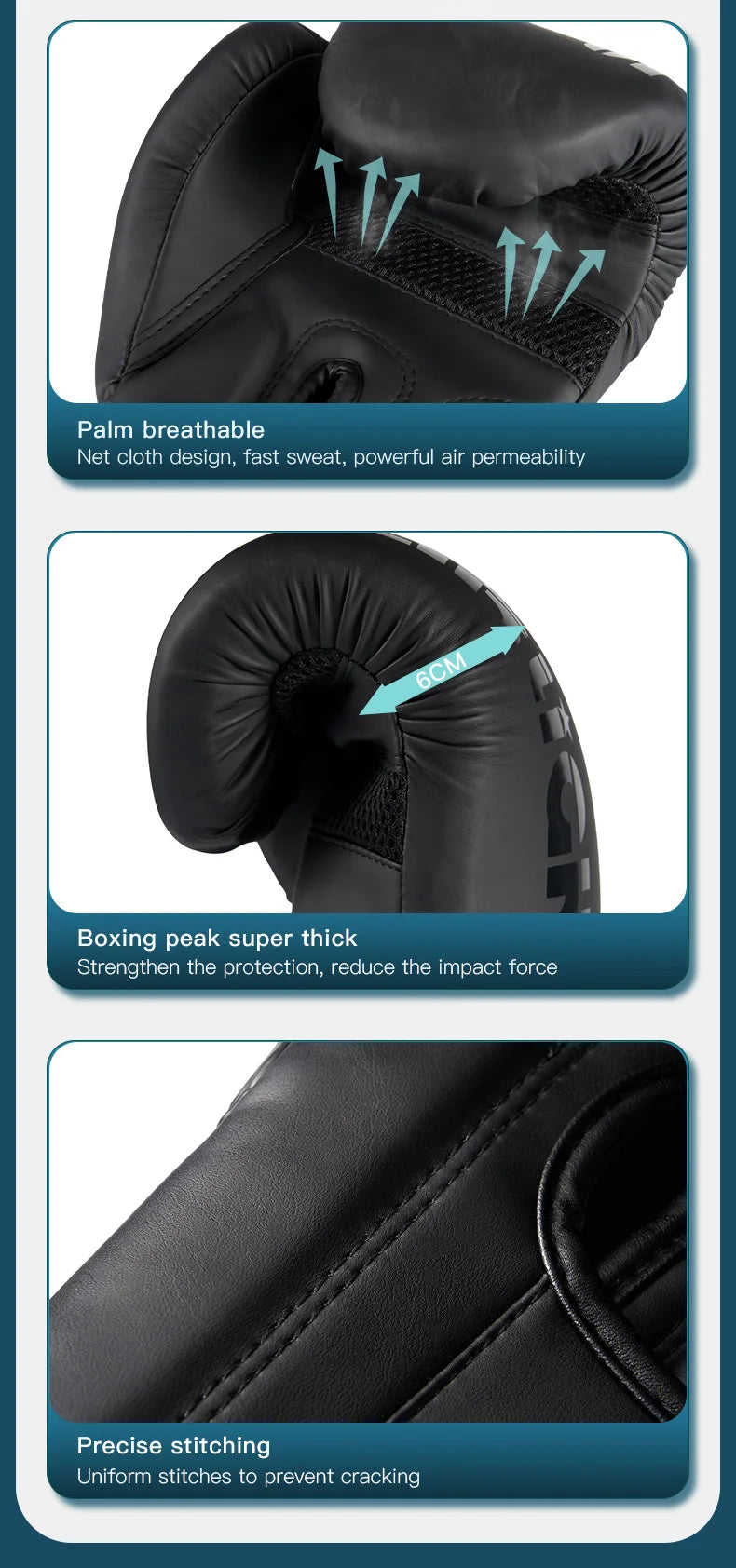 8/10/12/14/16oz Boxing Gloves Professional Adult Sanda Muay Thai Fighting Gloves Men and Women Training Sandbag Free Fight MMA